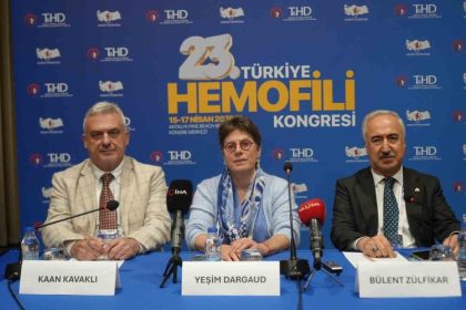 23. Türkiye Hemofili Kongresi Antalya’da başladı