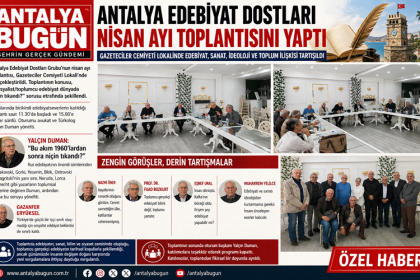 Antalya’da Edebiyat Zirvesi: Toplumcu Edebiyat Masaya Yatırıldı