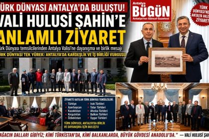 Antalya’da Türk Dünyası Rüzgârı